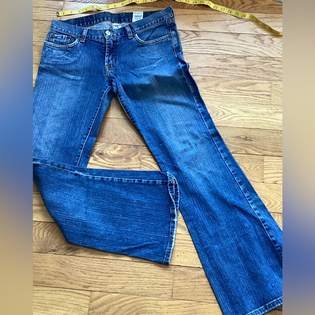 Lucky Brand Dungarees Jean Sz 6 Eplc Perhaps Never Worn Sz 6/28
